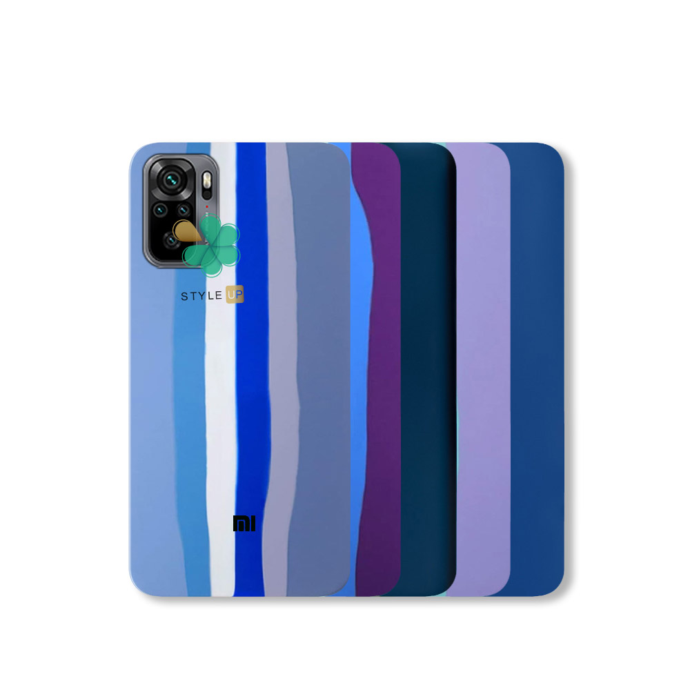 خرید قاب سیلیکونی گوشی شیائومی Xioami Redmi Note 10 مدل رنگین کمان