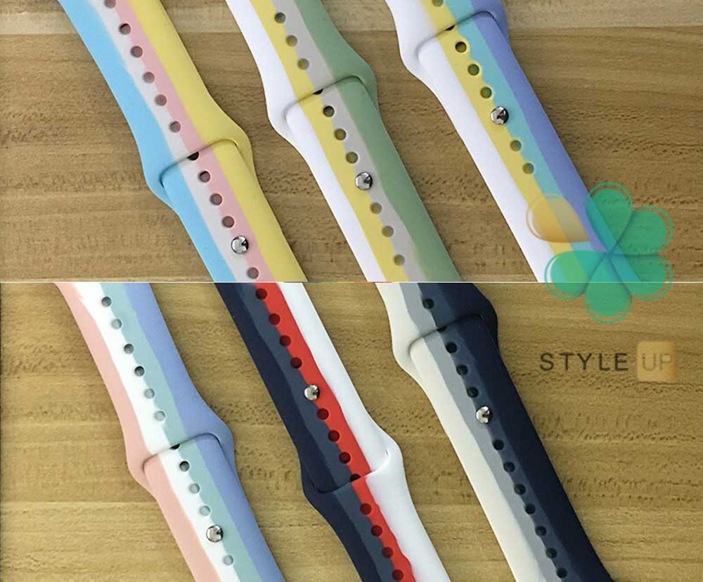 خرید بند سیلیکونی ساعت شیائومی Xiaomi Haylou LS02 مدل رنگین کمان