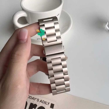 خرید بند ساعت شیائومی Xiaomi Amazfit GTR Lite استیل 3Pointers رنگ استارلایت