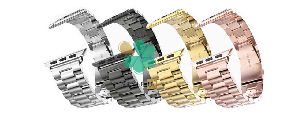 خرید بند ساعت اپل واچ Apple Watch 7 45mm استیل 3Pointers