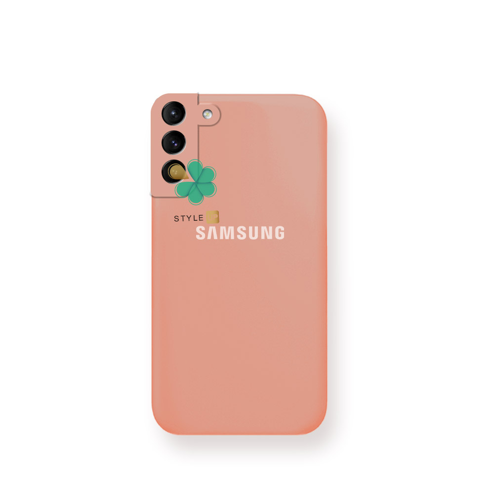 عکس قاب گوشی سامسونگ Samsung Galaxy S21 5G مدل سیلیکونی محافظ لنز دار