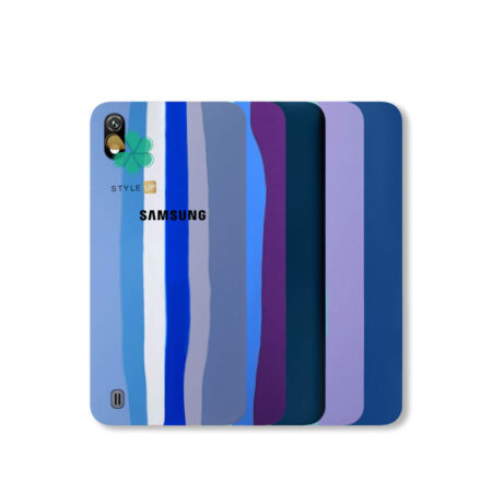 خرید قاب سیلیکونی گوشی سامسونگ Samsung Galaxy A10 مدل رنگین کمان