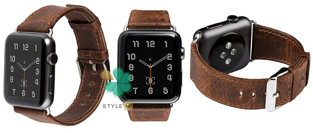 خرید بند چرمی ساعت اپل واچ Apple Watch 7 41mm مدل Genuine Leather
