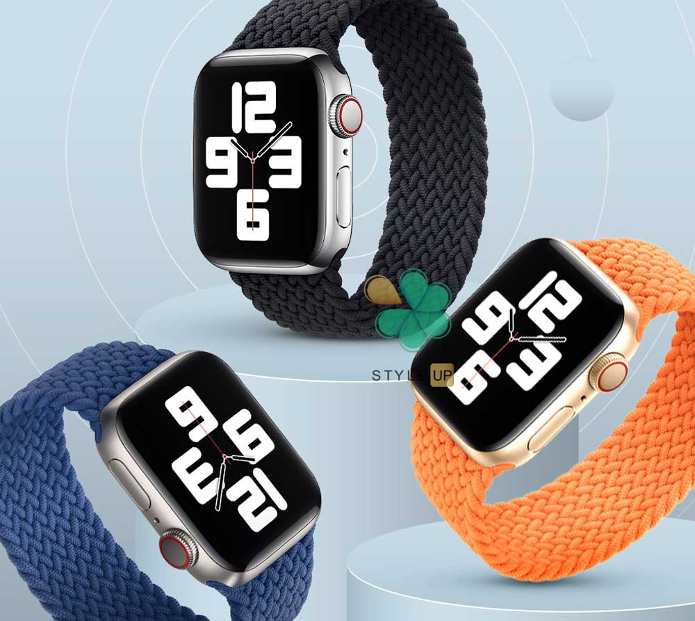 خرید بند ساعت اپل واچ Apple Watch 7 41mm مدل Braided Solo Loop