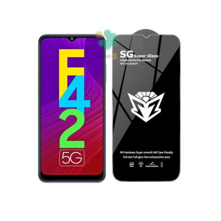 خرید گلس محافظ صفحه گوشی سامسونگ Galaxy F42 5G مدل SG Super