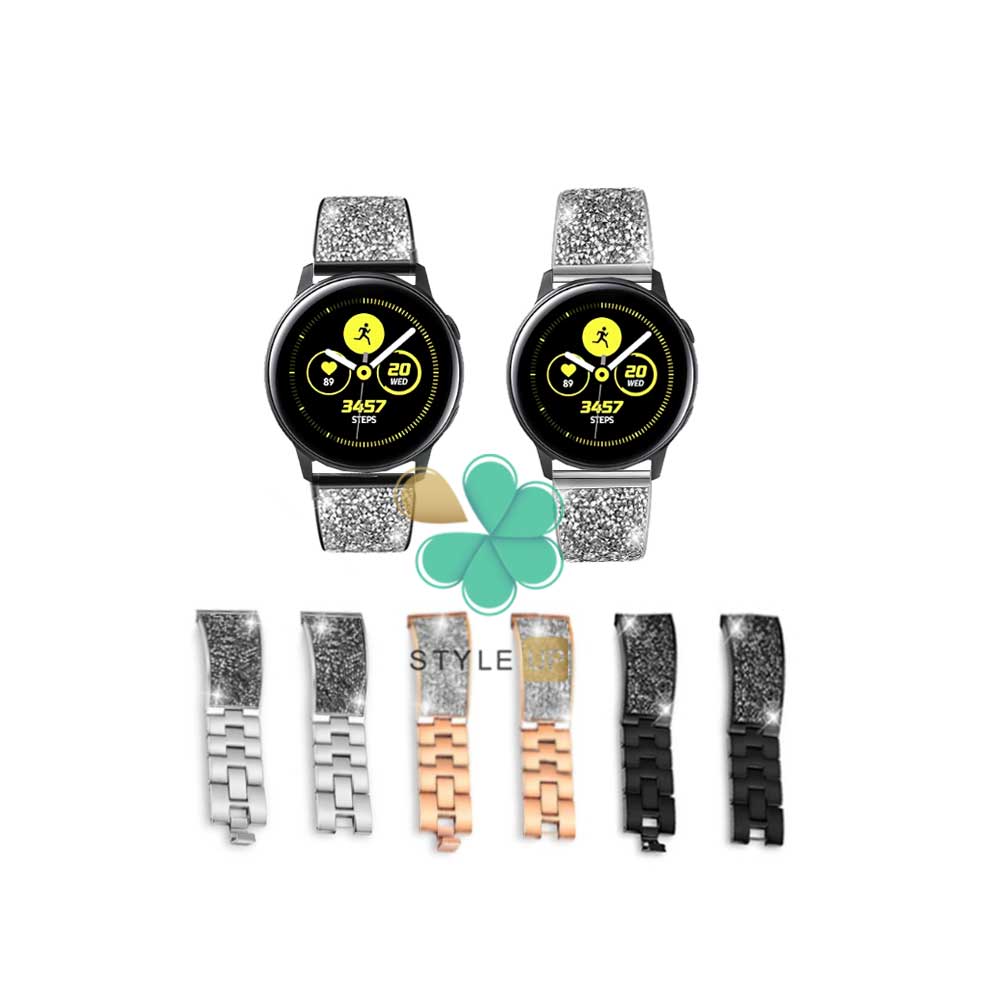 قیمت بند استیل ساعت سامسونگ Samsung Galaxy Watch Active مدل سواروسکی