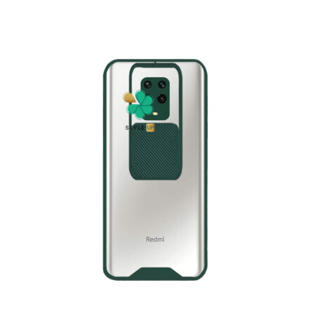 خرید قاب گوشی شیائومی Redmi Note 10 Lite مدل پشت شفاف محافظ لنزدار کشویی