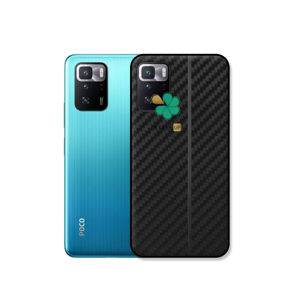 قیمت کاور کربنی گوشی شیائومی Xiaomi Poco X3 GT مدل Carbon Steps