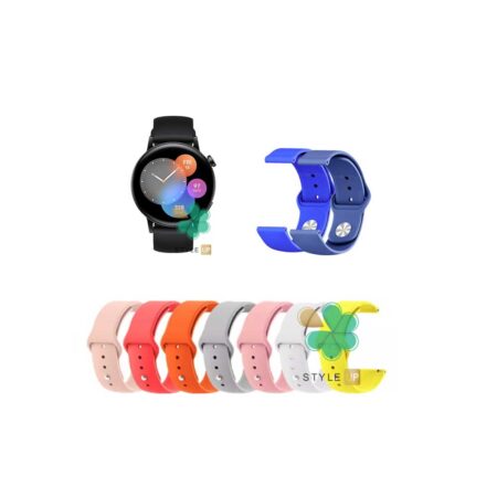 قیمت بند سیلیکونی ساعت هواوی واچ Huawei Watch GT 3 42mm مدل دکمه ای