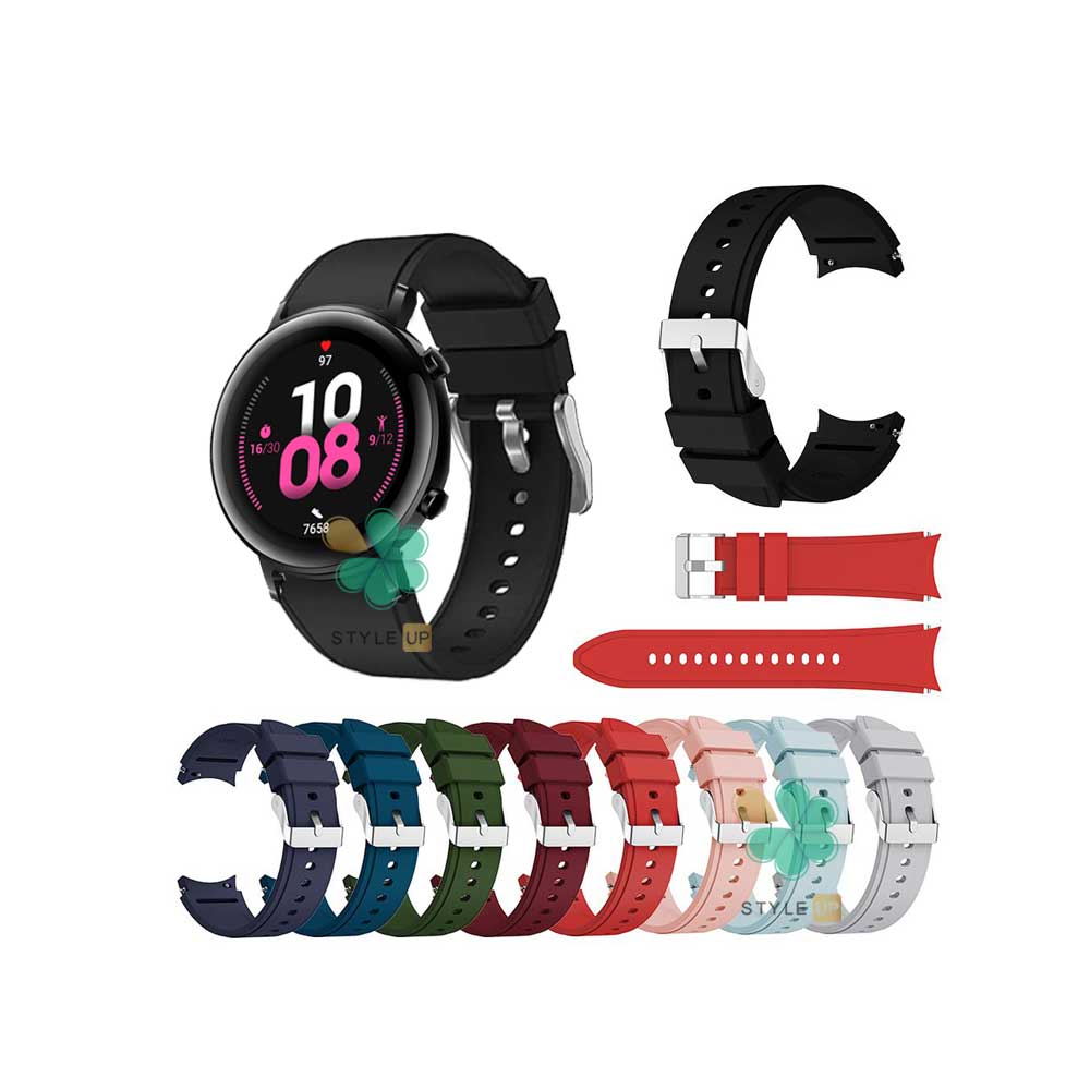 خرید بند سیلیکونی ساعت هواوی واچ Huawei Watch GT 2 42mm مدل Minimal