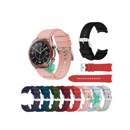 قیمت بند سیلیکونی ساعت سامسونگ Galaxy Watch 3 41mm مدل Minimal