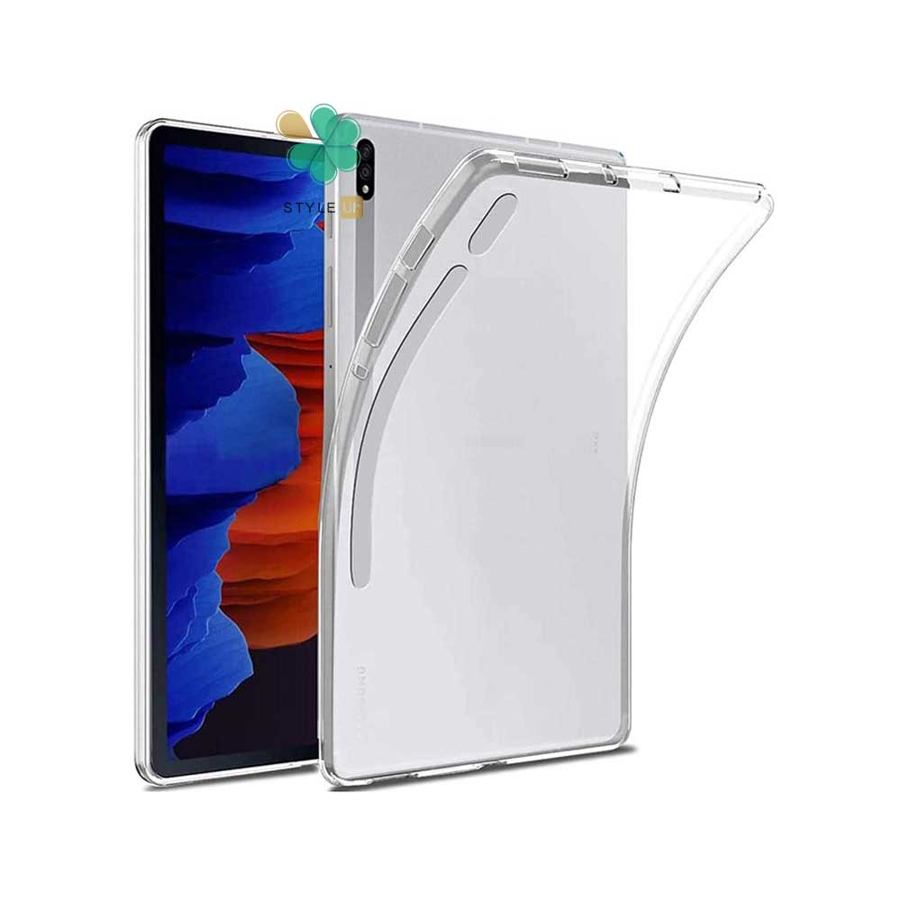 خرید قاب تبلت سامسونگ Samsung Galaxy Tab S7 Plus مدل ژله ای شفاف 