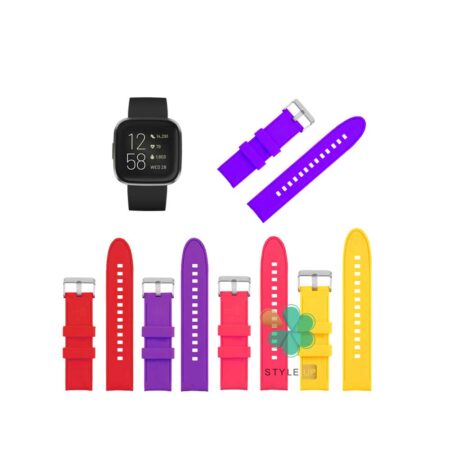 قیمت بند ساعت فیت بیت ورسا Fitbit Versa مدل سیلیکونی Stylish