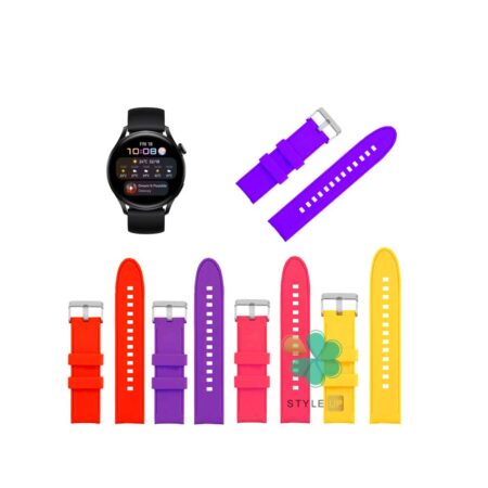قیمت بند ساعت هواوی واچ Huawei Watch 3 مدل سیلیکونی Stylish