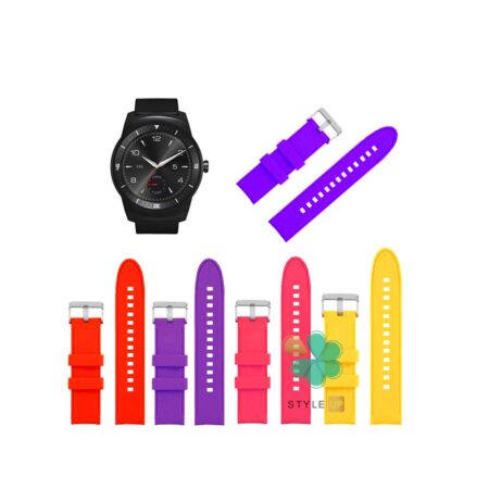 قیمت بند ساعت ال جی LG G Watch R W110 مدل سیلیکونی Stylish