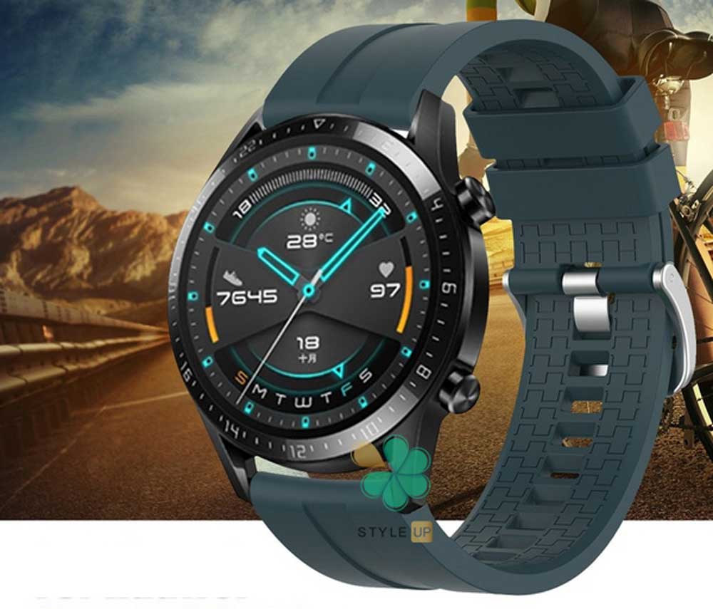 خرید بند سیلیکونی ساعت هواوی واچ Huawei Watch GT 2 46mm مدل Wild