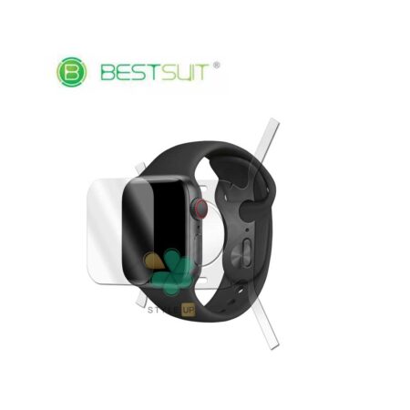 خرید محافظ صفحه و دور ساعت ژله ای Apple Watch 7 41mm مدل BestSuit