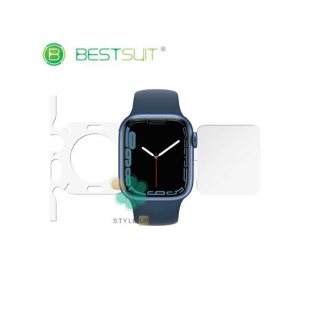 قیمت محافظ صفحه و دور ساعت ژله ای Apple Watch 7 45mm مدل BestSuit