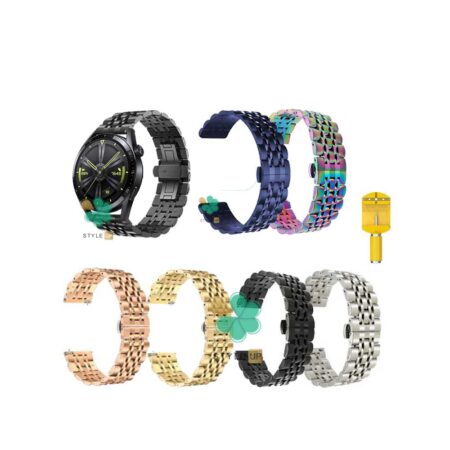 قیمت بند ساعت هوشمند هواوی واچ Huawei Watch GT 3 46mm استیل رولکسی