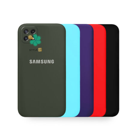خرید قاب گوشی سامسونگ Galaxy A22 5G مدل سیلیکونی محافظ لنز دار