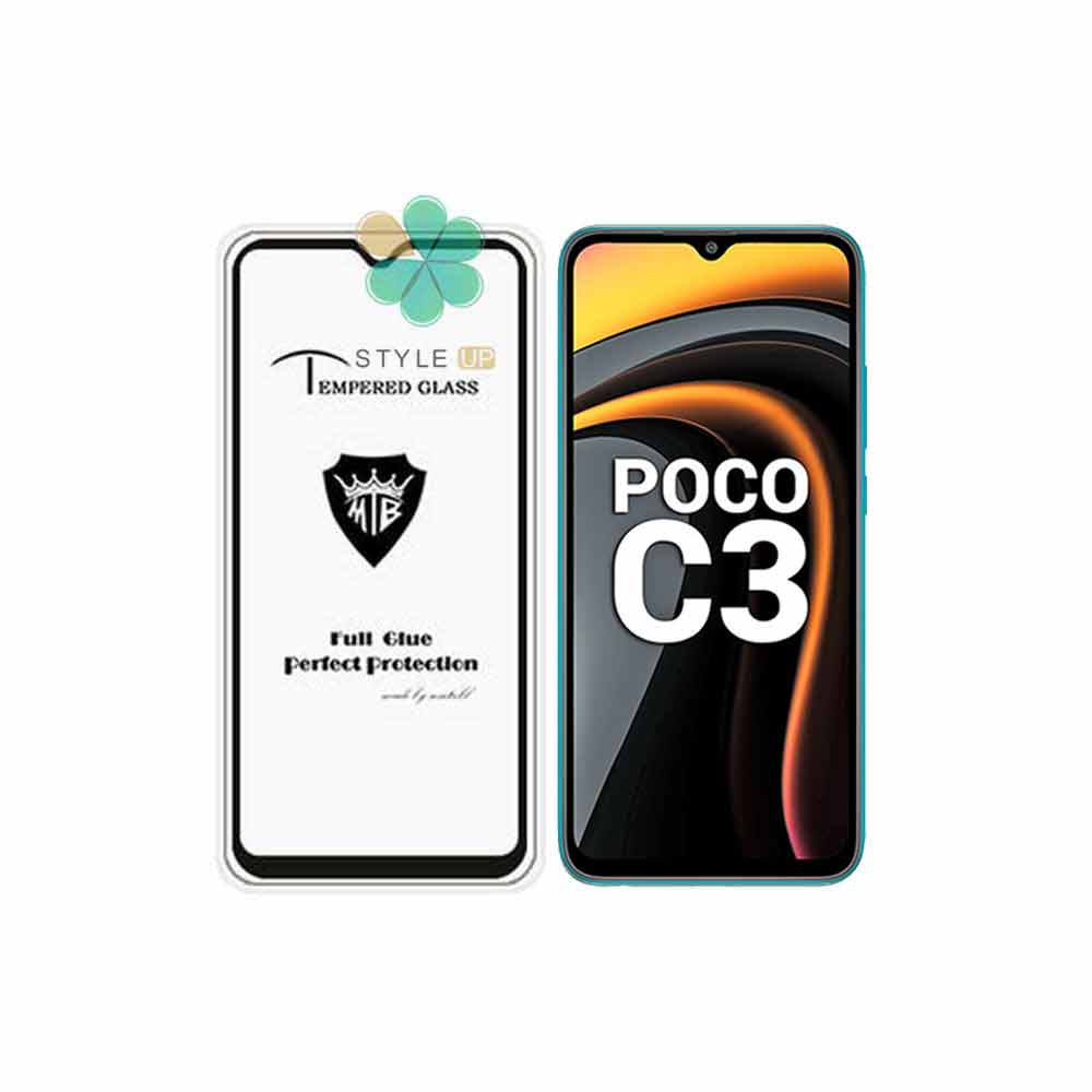 MIETUBL-9H-Full-Glue-Full-Screen-Tempered-Glass-Film-for-Xiaomi-Poco-C3 خرید گلس میتوبل گوشی شیائومی Xioami Poco C3 مدل تمام صفحه