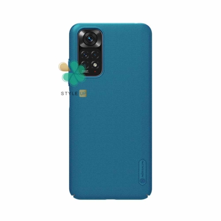 خرید قاب نیلکین گوشی شیائومی Redmi Note 11 5G مدل Nillkin Frosted رنگ آبی