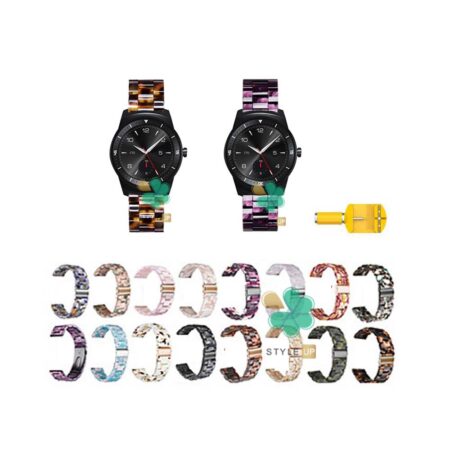 قیمت بند ساعت ال جی LG G Watch R W110 مدل رزینی