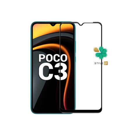 خرید گلس سرامیک گوشی شیائومی Xiaomi Poco C3 مدل دور تراش