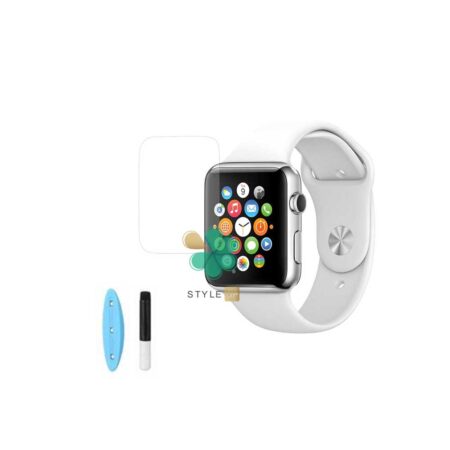 قیمت محافظ صفحه گلس UV ساعت اپل واچ Apple Watch 7 45mm