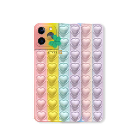 خرید قاب ضد استرس گوشی آیفون iPhone 11 Pro مدل رنگین کمانی