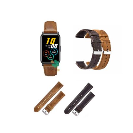 قیمت بند چرمی ساعت هانر واچ Honor Watch ES مدل Genuine Leather