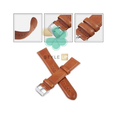 خرید بند چرمی ساعت شیائومی Amazfit GTS 3 مدل Genuine Leather