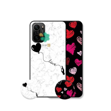 خرید قاب هنری گوشی شیائومی Xiaomi Redmi K40 مدل Love Art