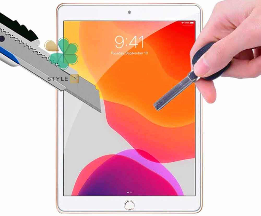 خرید گلس محافظ اپل ایپد Apple iPad 10.2 2019 مدل Buff 5D