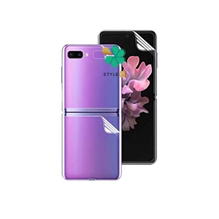 خرید محافظ صفحه Buff گوشی سامسونگ Samsung Galaxy Z Flip مدل Hydrogel Cover