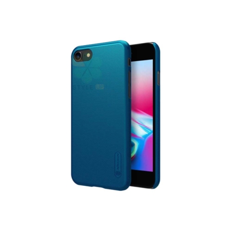 خرید قاب نیلکین گوشی اپل ایفون Apple iPhone SE 2022 مدل Nillkin Frosted رنگ آبی