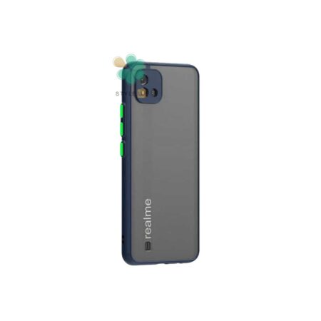 عکس قاب گوشی ریلمی Realme C11 2021 مدل پشت مات محافظ لنزدار