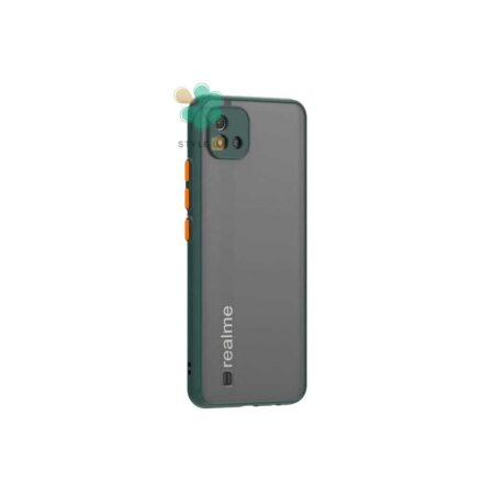 خرید قاب گوشی ریلمی Realme C11 2021 مدل پشت مات محافظ لنزدار