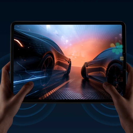 عکس گلس تمام صفحه ایپد Apple iPad Pro 12.9 2021 برند بیسوس