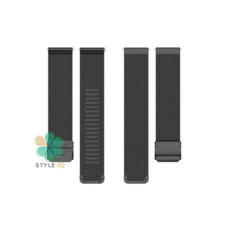 خرید بند متال ساعت فیت بیت ورسا Fitbit Versa مدل Florence رنگ مشکی