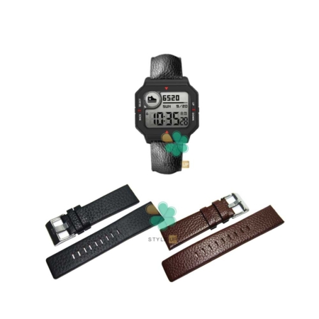 قیمت بند چرمی ساعت شیائومی Xiaomi Amazfit Neo طرح LITCHI