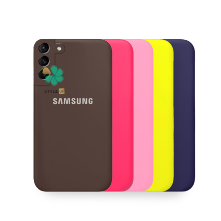 قیمت قاب گوشی سامسونگ Samsung Galaxy S22 Plus مدل سیلیکونی محافظ لنز دار