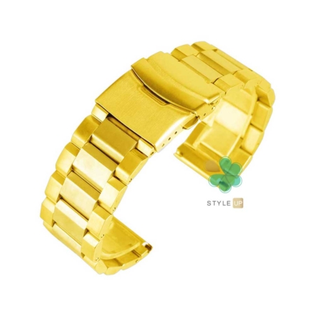 خرید بند فلزی ساعت شیائومی Haylou RT2 LS10 مدل Longines رنگ طلایی