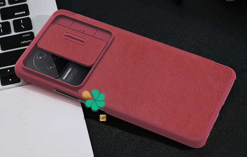 خرید کیف چرم نیلکین گوشی شیائومی Xiaomi Redmi K50 مدل Qin Pro