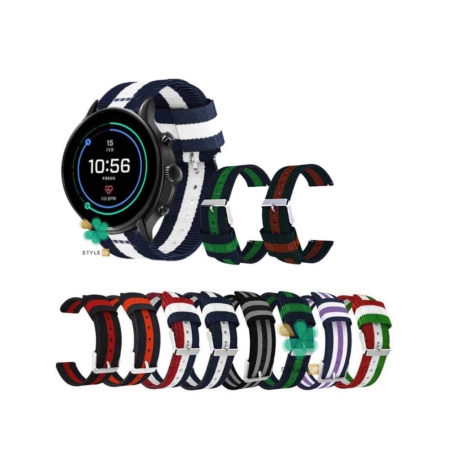 قیمت بند ساعت هوشمند فسیل اسپرت Fossil Sport مدل نایلونی