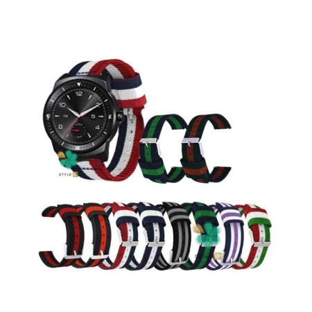 قیمت بند ساعت هوشمند ال جی LG G Watch R W110 مدل نایلونی