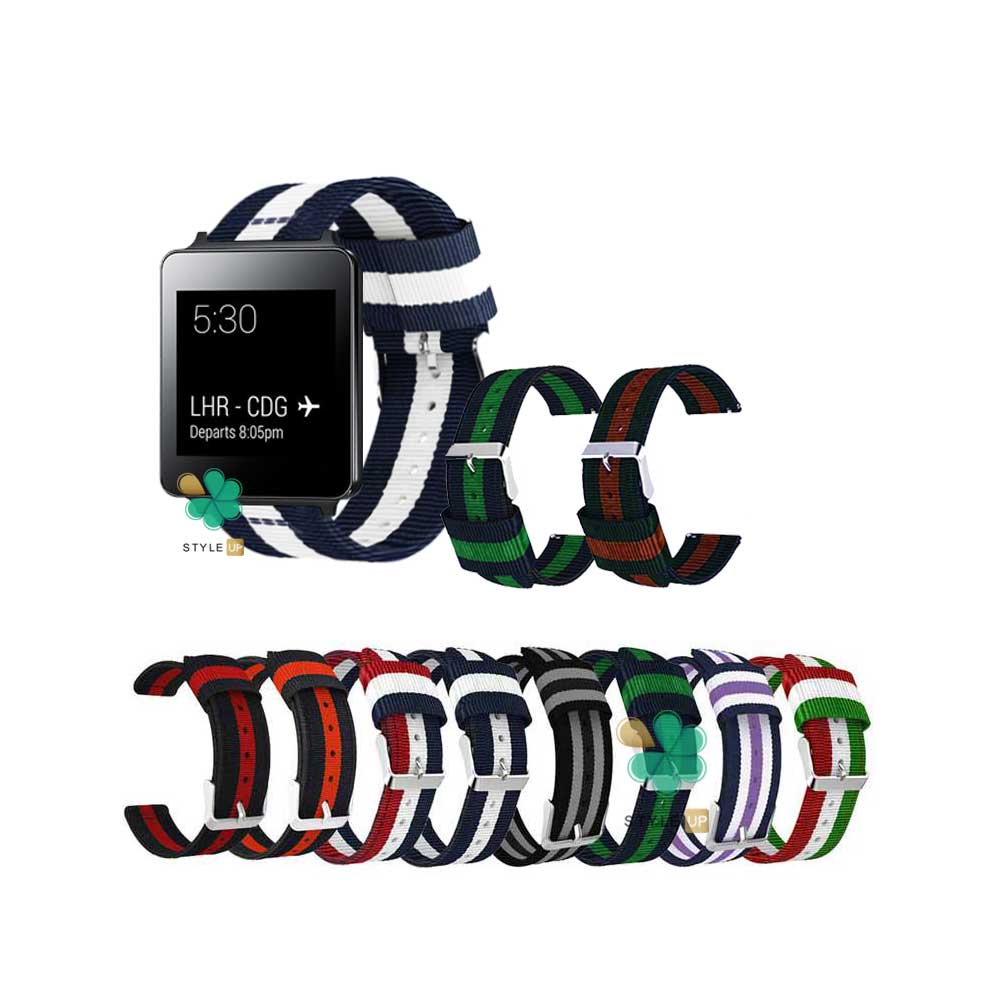 قیمت بند ساعت هوشمند ال جی LG G Watch W100 مدل نایلونی