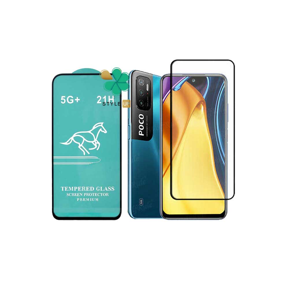 خرید گلس فول 5G+ گوشی شیائومی Xiaomi Poco M3 Pro برند Swift Horse