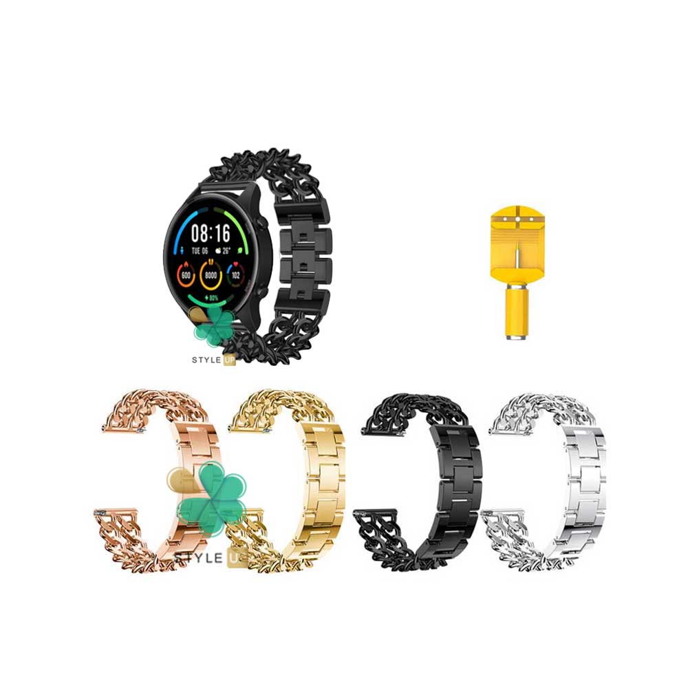 قیمت بند ساعت هوشمند شیائومی Xiaomi Mi Watch XMWTCL02 مدل استیل زنجیری