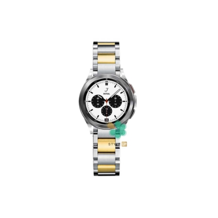 خرید بند متال ساعت سامسونگ Galaxy Watch 4 Classic مدل Hampton رنگ طلایی